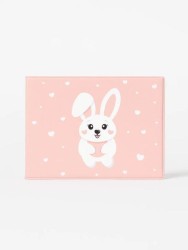 Обложка для студенческого «Love bunny», плотность 600 мкм