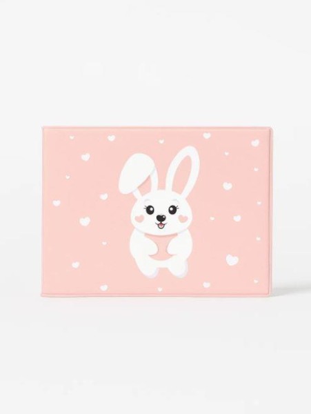 Обложка для студенческого «Love bunny», плотность 600 мкм 