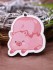 Брелок ECO из дерева «Two pig»
