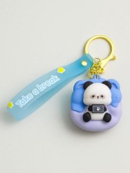 Брелок "Panda chilling", (4.5*4.5)