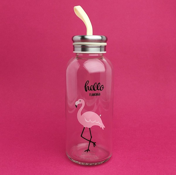 Бутылка "Cactus/Flamingo" yellow 