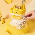 Органайзер настольный «Chick», yellow (12.9*11.3*11.3)