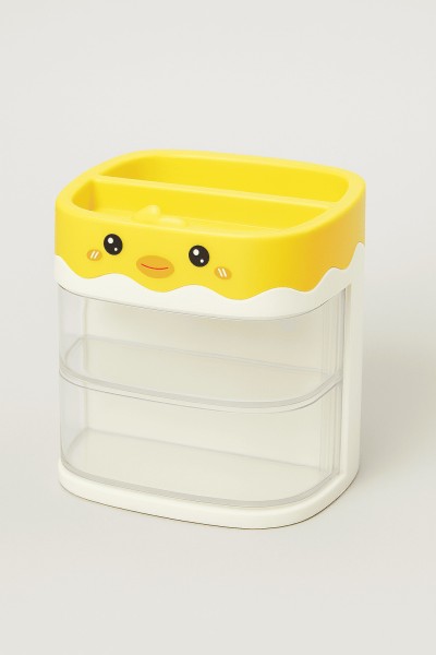 Органайзер настольный «Chick», yellow (12.9*11.3*11.3) 