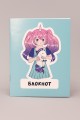 Блокнот А6 Аниме "I'm unique unicorn girl"