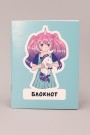 Блокнот А6 Аниме "I'm unique unicorn girl"