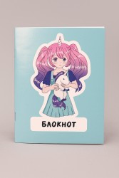 Блокнот А6 Аниме "I'm unique unicorn girl"