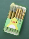 Набор кистей для макияжа "Kawaii touch", 6 кистей, green
