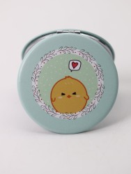 Зеркало "Little chick love", green