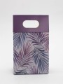 Пакет подарочный «Delicate flowers», purple (12*20*6)