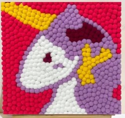 Картина из помпонов Draw Me! «Unicorn», (20 х 20 см)