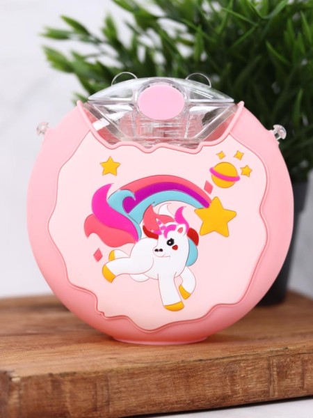 Бутылка «Сosmo unicorn», pink (380 ml) 