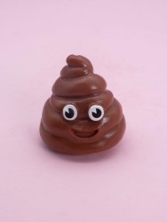 Мялка - антистресс «Poo», brown