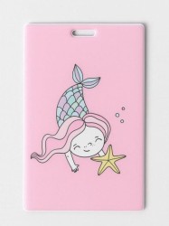 Держатель для карт «Mermaid», pink (6,5 х 10,4 см)