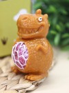 Мялка - антистресс «Dino metallic», orange