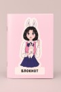 Блокнот А6 Аниме "Love bunny girl"
