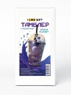 Тамблер iLikeGift с подсветкой "Space planet", purple (380 ml)