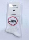 Носки женские «Моя зона комфорта», белый, р. 35-40
