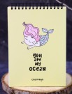 Скетчбук «You are my ocean», 14х20 см,  плотность 100 гр