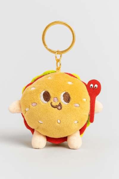 Брелок "Plush burger" 