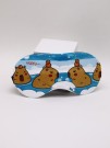 Маска для сна гелевая "Capybara routine", blue
