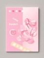Зеркало "Cute rabbit", pink