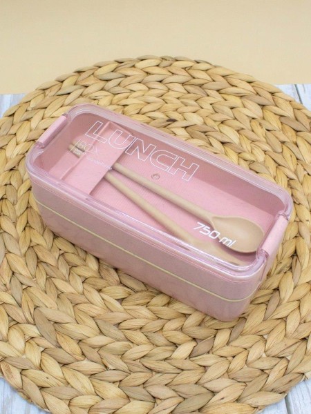 Ланчбокс "Convenient", pink (750 мл) 