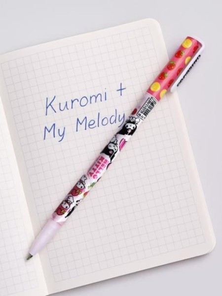 Ручка шариковая "Kuromi"+My Melody", 0.7 мм 