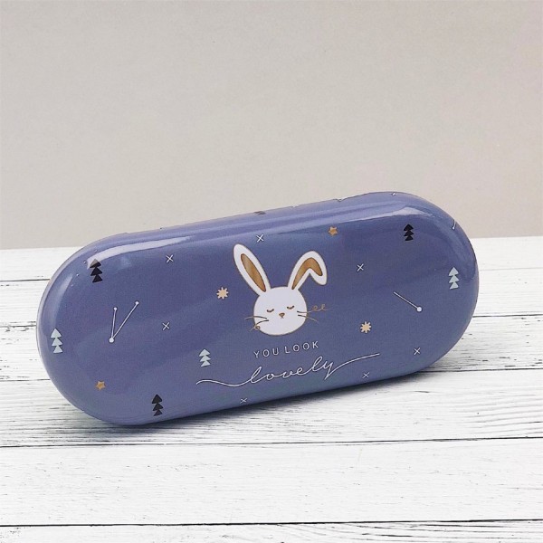 Чехол для очков "Bunnies", blue 