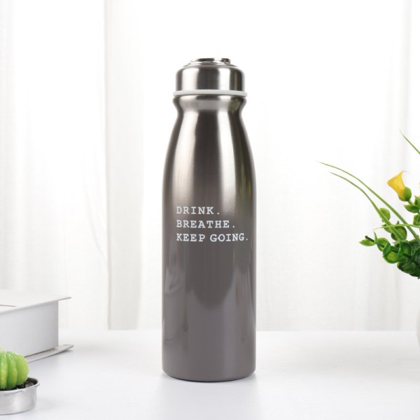 Термос "DRINK", gray (450 мл) 