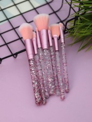 Набор кистей для макияжа "Gleaming Rose", 7 кистей