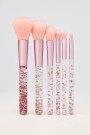 Набор кистей для макияжа "Gleaming Rose", 7 кистей
