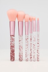 Набор кистей для макияжа "Gleaming Rose", 7 кистей