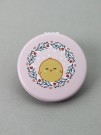 Зеркало "Little chick flowers", pink