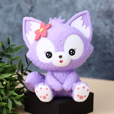 Копилка «Flower fox», purple