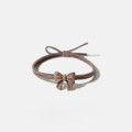 Резинка для волос GIRLY "Bow", beige