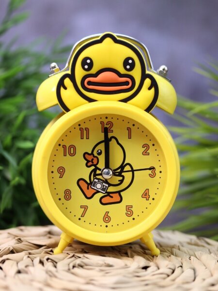 Часы-будильник «Morning duck», yellow 