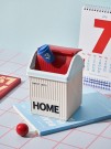 Мусорное ведро настольное "Sweet home", red