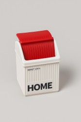 Мусорное ведро настольное "Sweet home", red