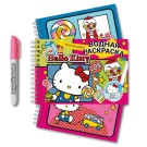 Водная раскраска с маркером "Hello Kitty", 5 рис., 12 стр., 21*14 см, плотность 210 г