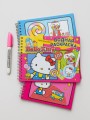 Водная раскраска с маркером "Hello Kitty", 5 рис., 12 стр., 21*14 см, плотность 210 г
