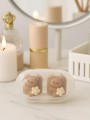 Контейнер для линз «Bear flower»