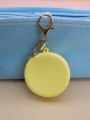 Брелок-кошелёк "Simple round", yellow
