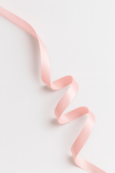 Лента для декора и подарков "Ribbon of Joy", pink (2,5 см*1 м) 