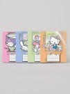 Тетрадь А5 "Hello Kitty and Friends", в доп. ПВХ обложке, 18 л, линейка , mix