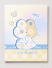 Зеркало "Cute rabbit", yellow