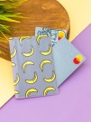 Держатель для карт-книжка "Banana mood" (7 х 10 см)