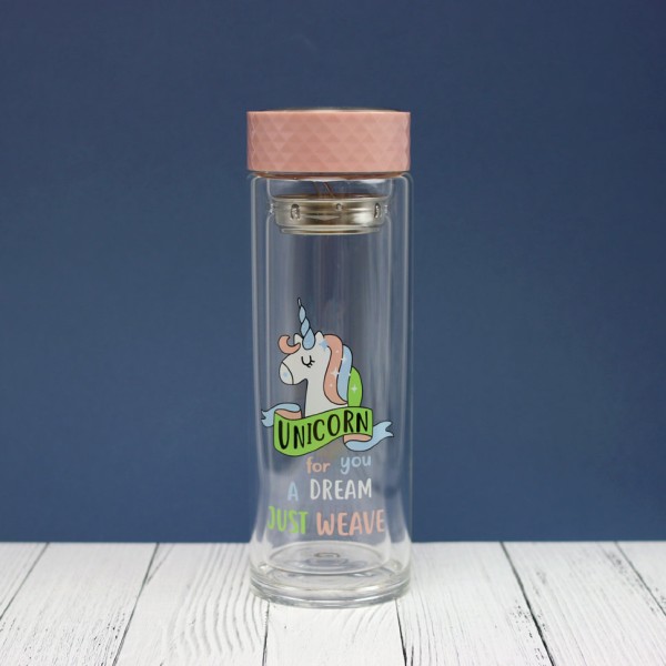 Бутылка "Unicorn" pink 