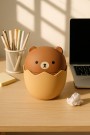 Мусорное ведро настольное "Lovely bear", brown