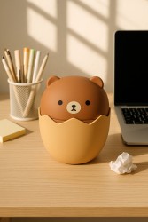 Мусорное ведро настольное "Lovely bear", brown