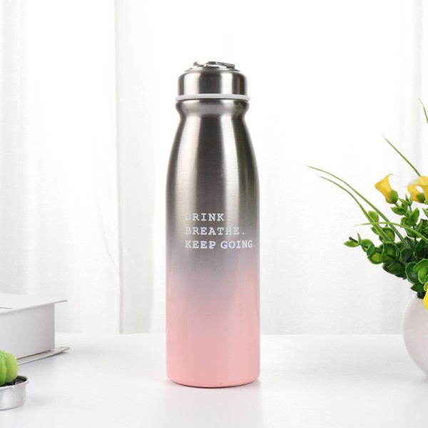 Термос "DRINK", pink (450 мл) 